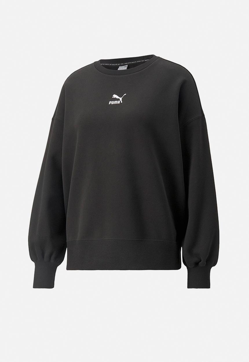 PUMA - Classic oversized crew - black