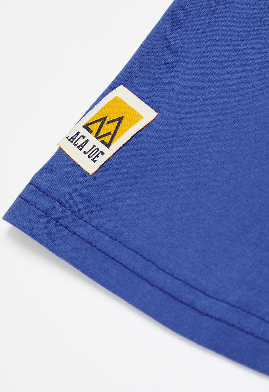 Aca Joe - Aca joe high square outdoor  tee - blue