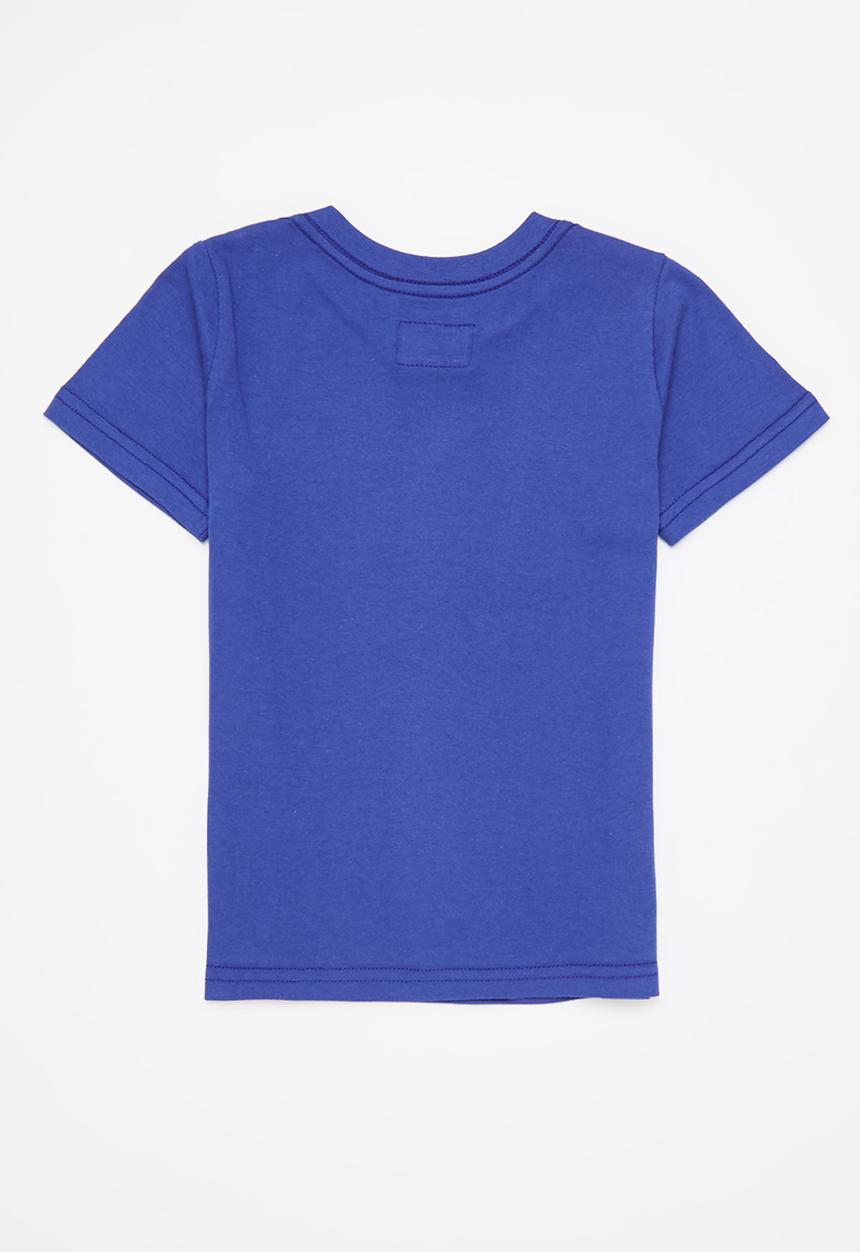 Aca Joe - Aca joe high square outdoor  tee - blue