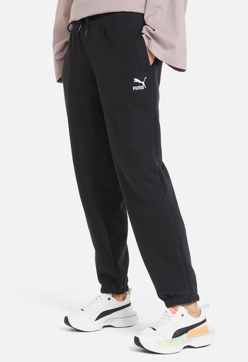 PUMA - Classic relxed pants - puma black