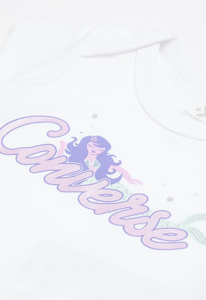 Converse - Cnvg mermaid 3 pack bodysuit - multi