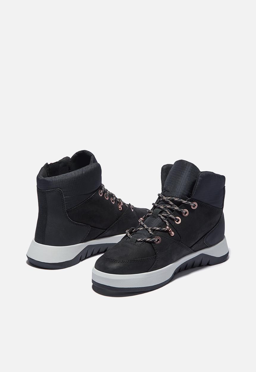 Timberland - Supaway boot w zip - black nubuck