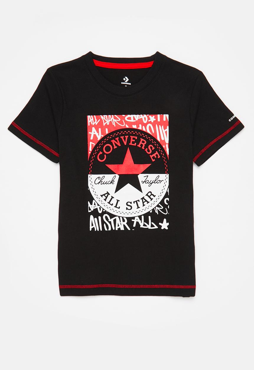Converse - Cnvb untilited short sleeve T-shirt - black