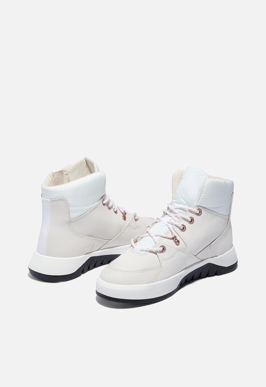 Timberland - Supaway boot w zip - white nubuck