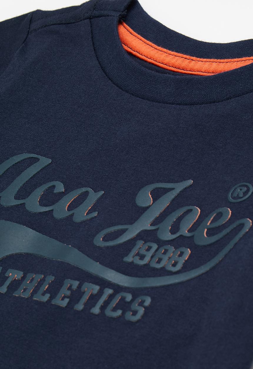 Aca Joe - Aca joe embossed core crew tee - navy