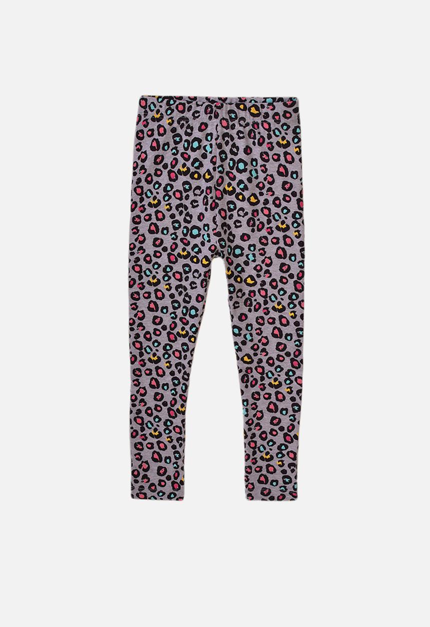 MINOTI - Leopard aop basic legging - multi 
