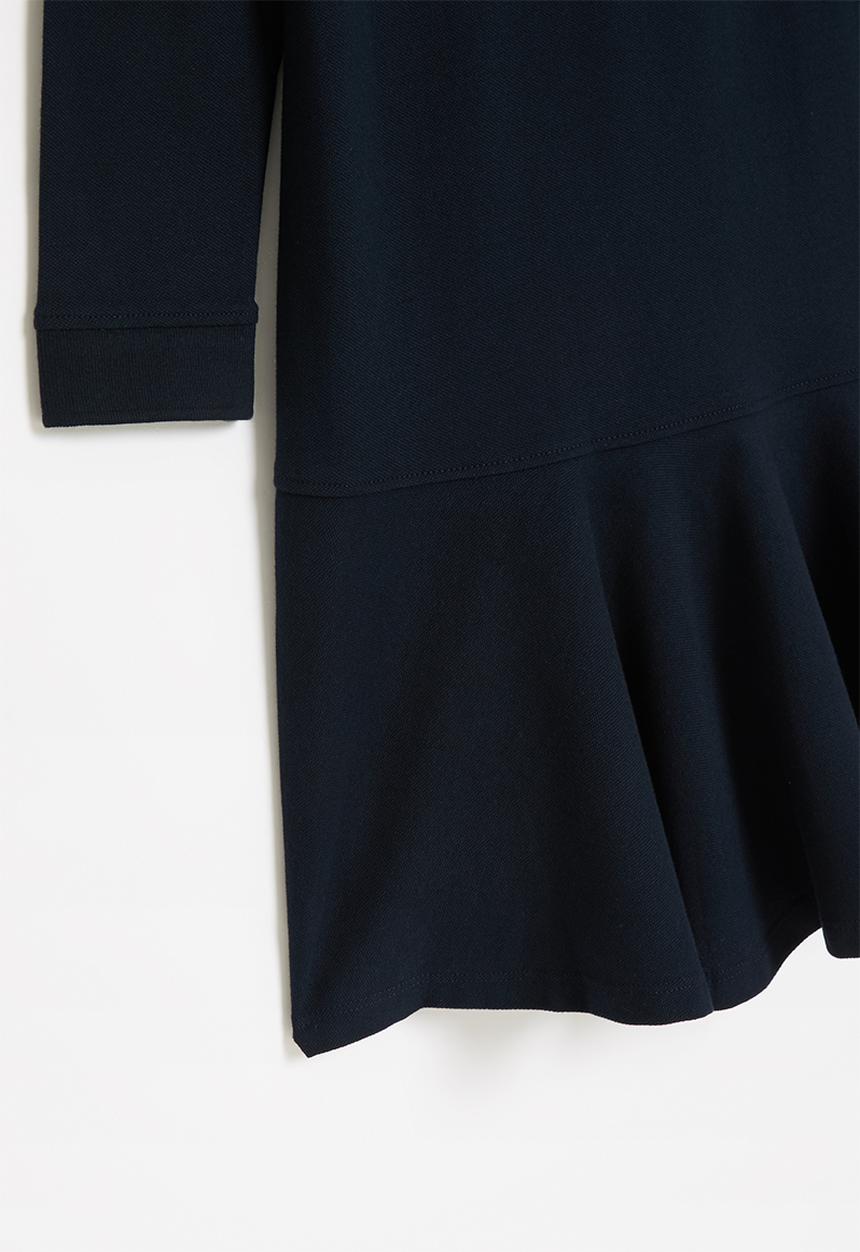 POLO - Girls long sleeve golfer dress - navy