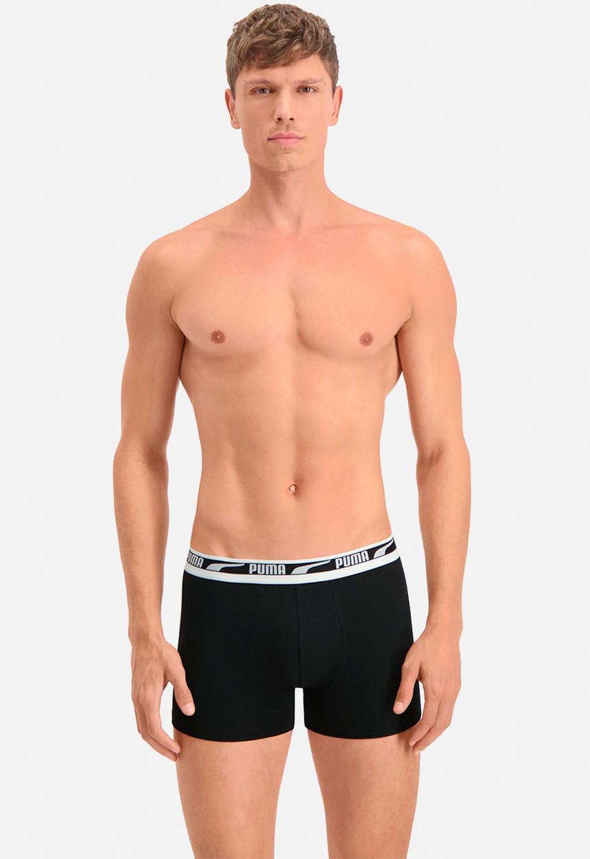 PUMA - Puma men multi logo boxer 2p - sage combo