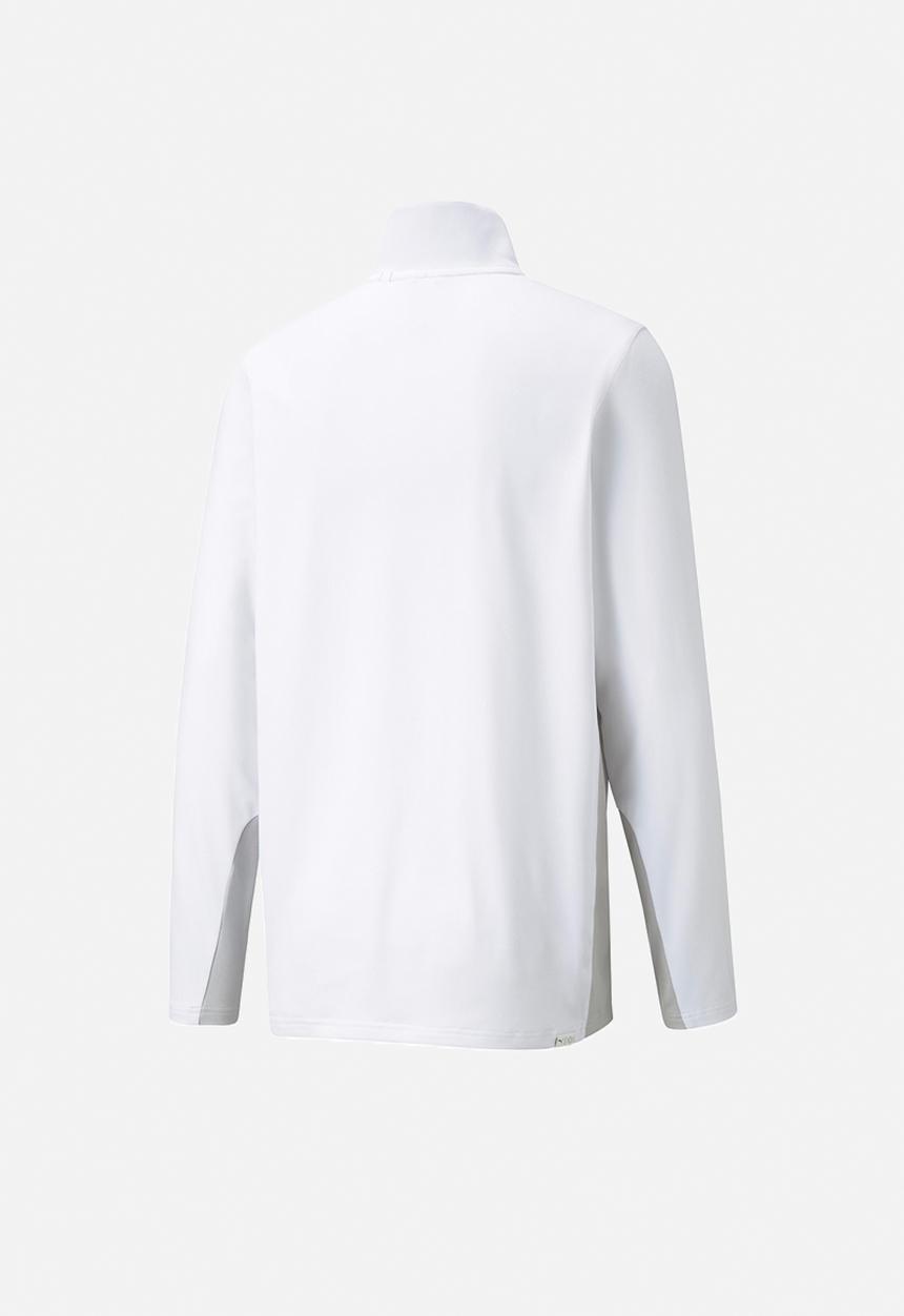 PUMA - Golf Gamer 1/4 Zip Sweatshirt  - White