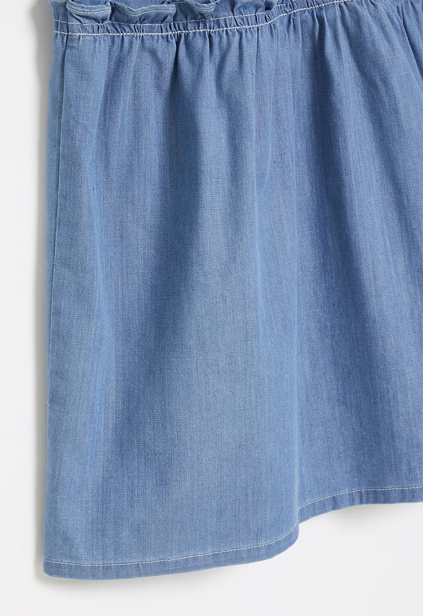 POLO - Girls pjs ms occasion dress - medium wash