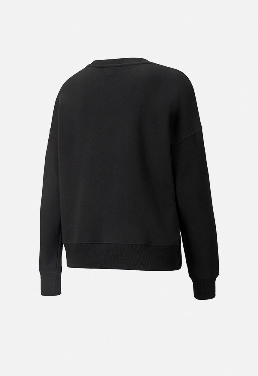 PUMA - Classic metallic logo crew tr - puma black & rose gold