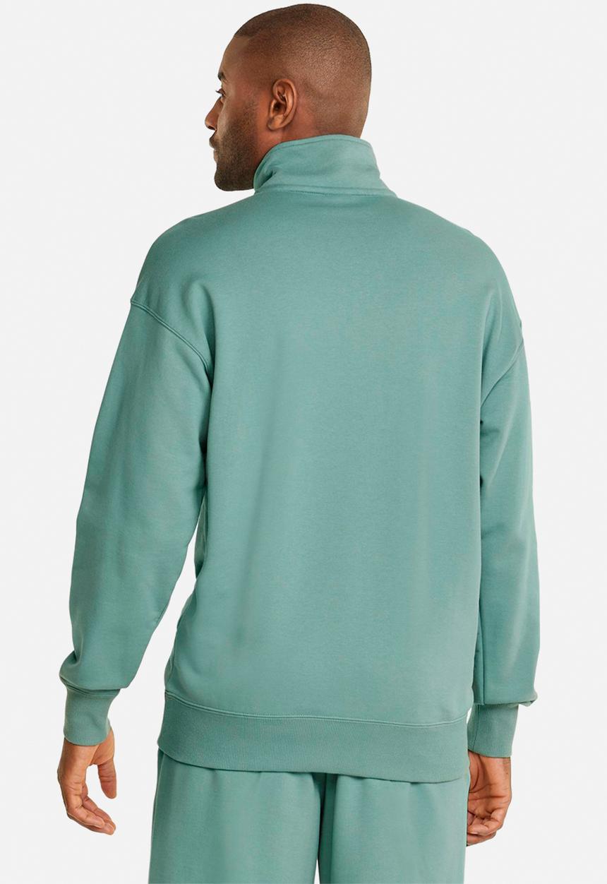 PUMA - Classics half-zip crew tr - mineral blue