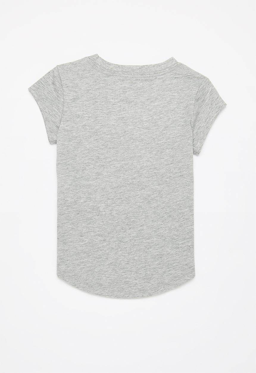 Nike - Nkg nike core heart short sleeve tee - dark grey heather