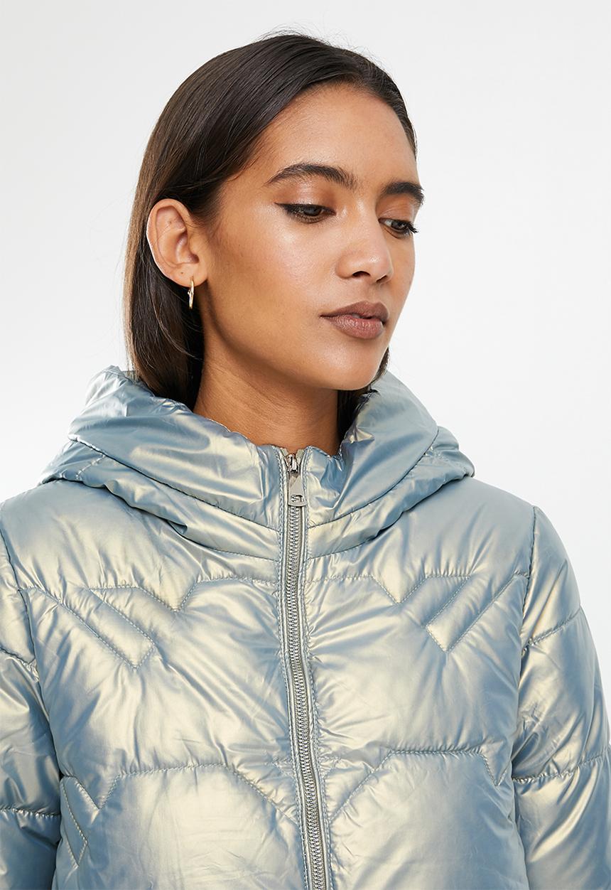 Stella Morgan - Long sleeve puffer jacket - grey