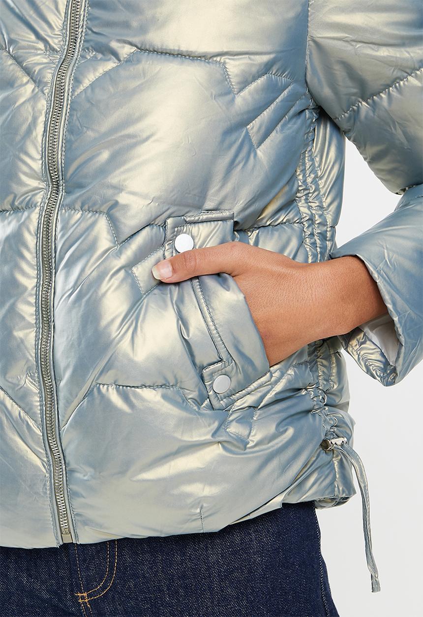 Stella Morgan - Long sleeve puffer jacket - grey