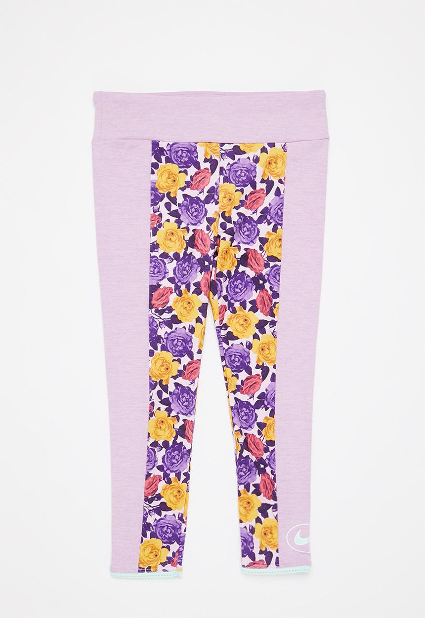Nike - Nkg aop icon clash legging - violet shock heather