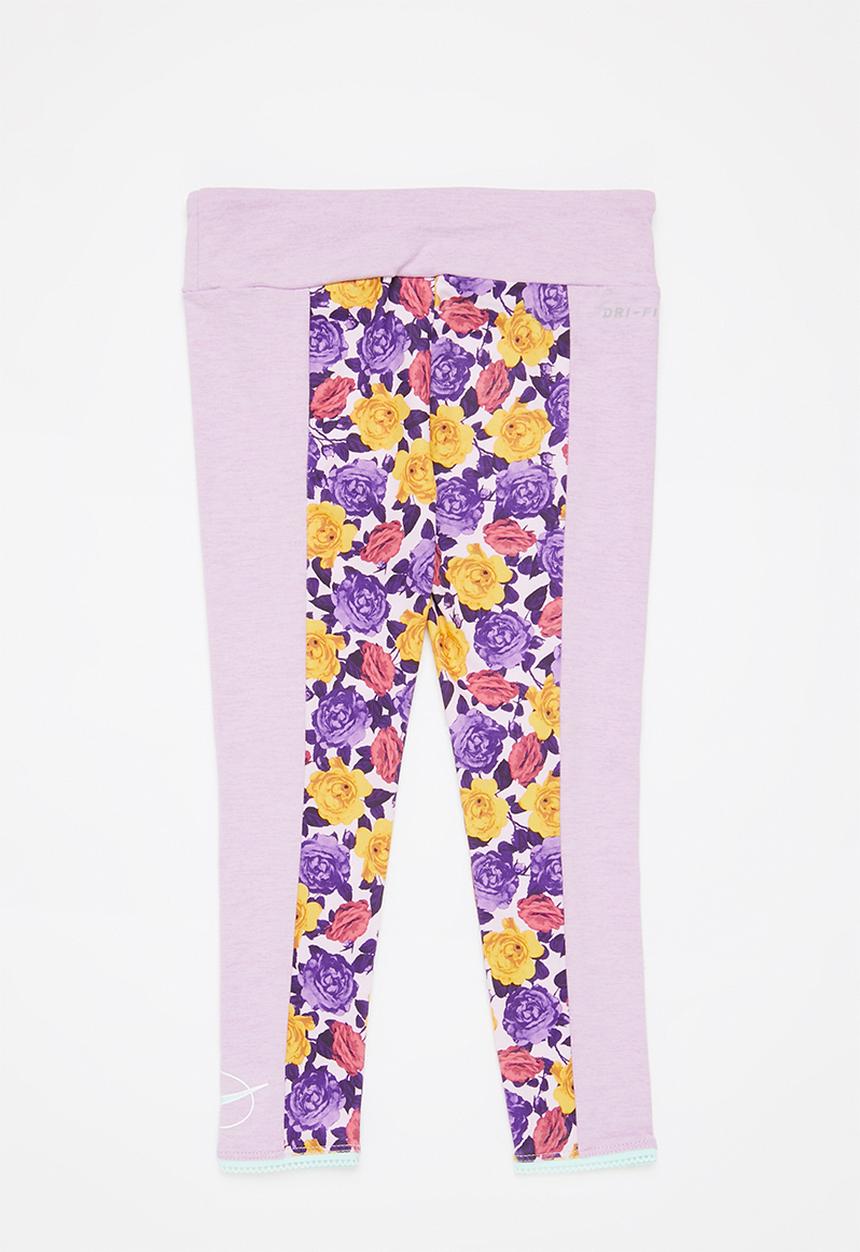 Nike - Nkg aop icon clash legging - violet shock heather