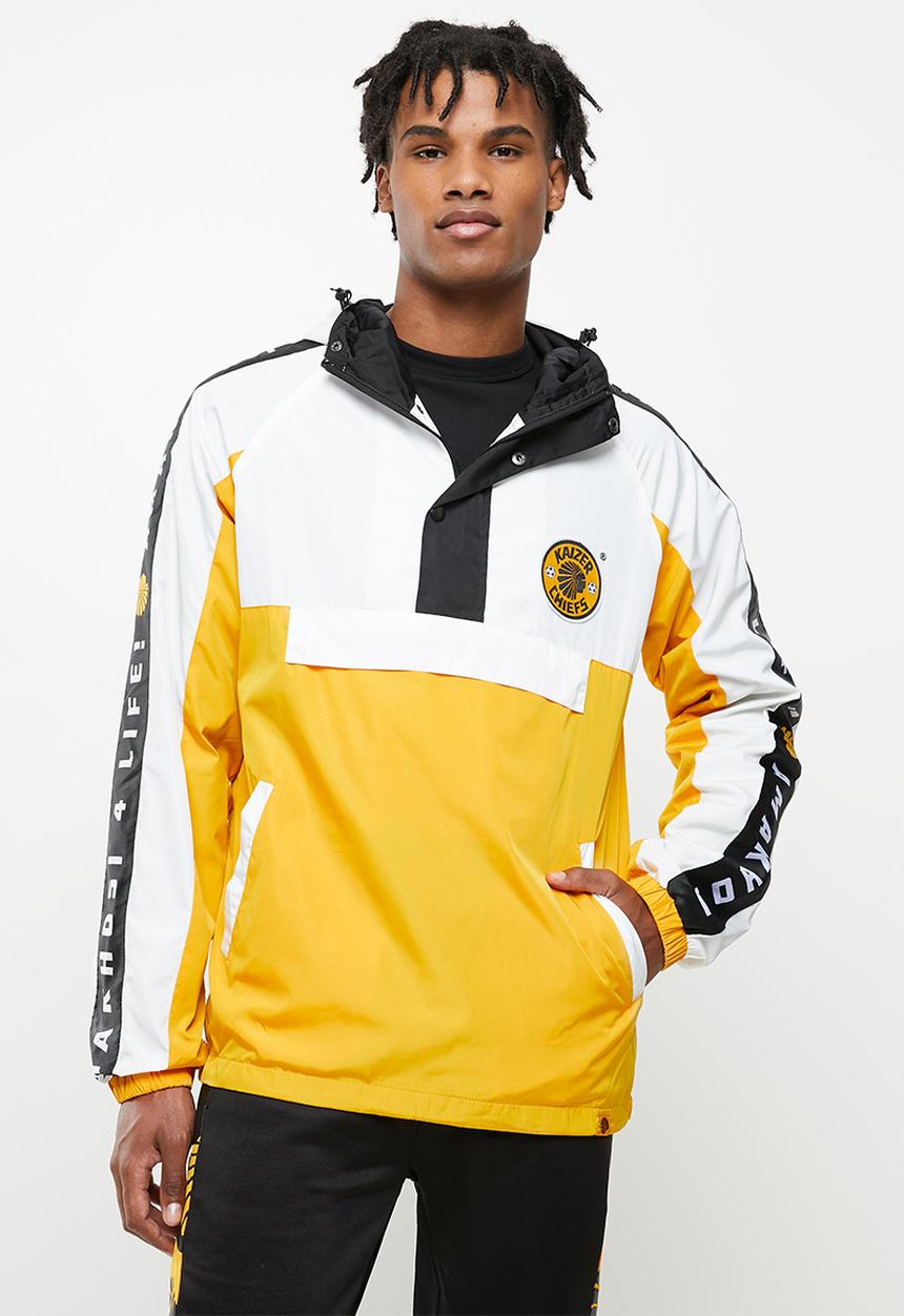 Kaizer Chiefs - Urban Edition - Amakhosi 4 Life Windbreaker - Yellow & White