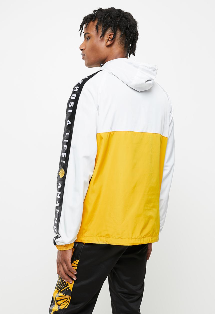 Kaizer Chiefs - Urban Edition - Amakhosi 4 Life Windbreaker - Yellow & White