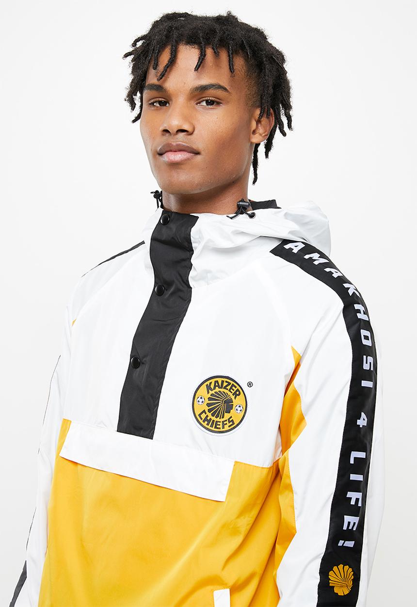 Kaizer Chiefs - Urban Edition - Amakhosi 4 Life Windbreaker - Yellow & White