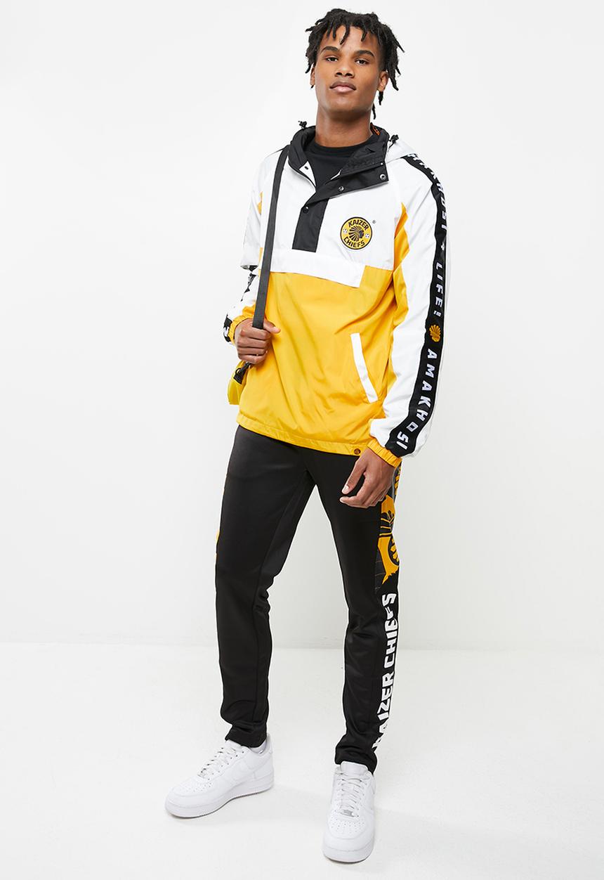 Kaizer Chiefs - Urban Edition - Amakhosi 4 Life Windbreaker - Yellow & White