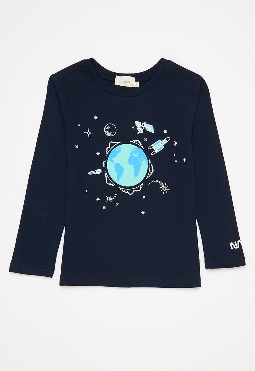 Superbalist Kids - Boys Nasa top - navy