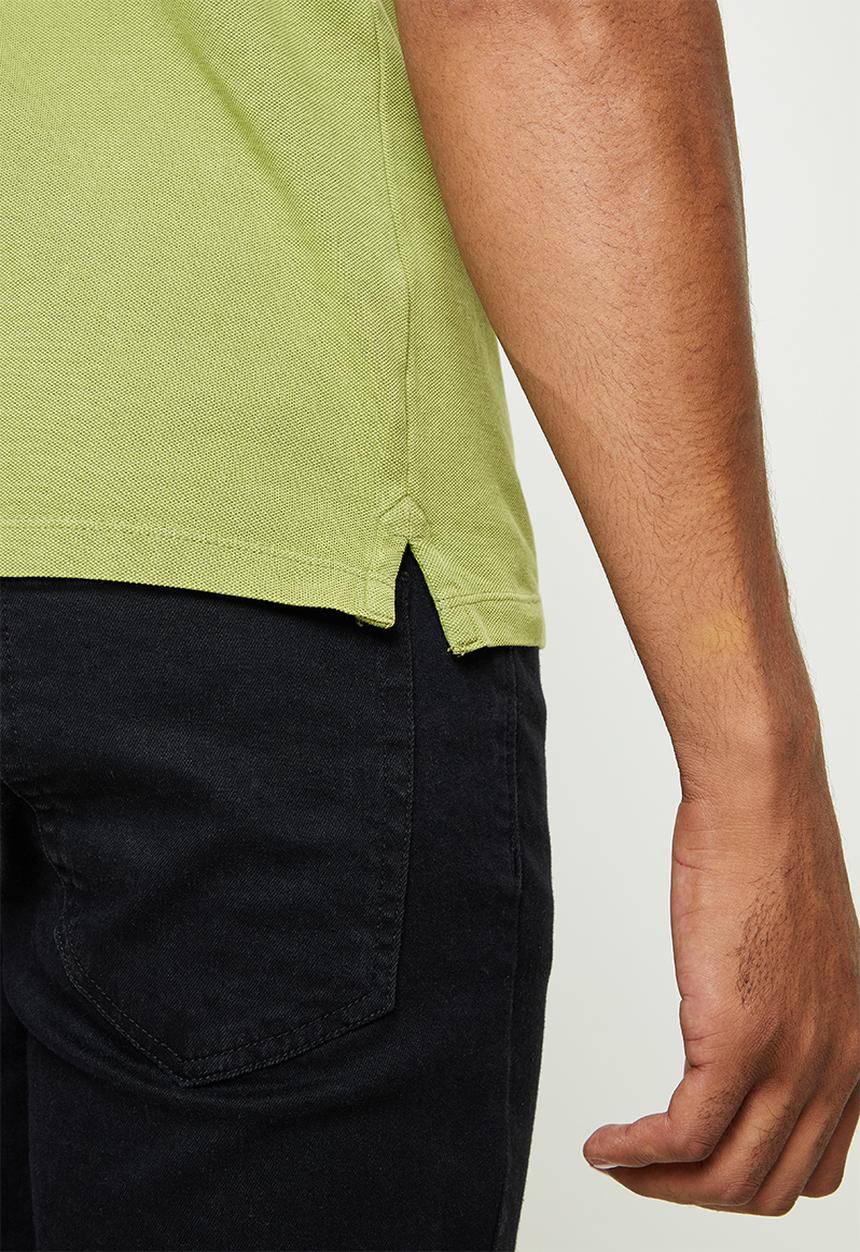 Replay - Replay washed golfer - olive