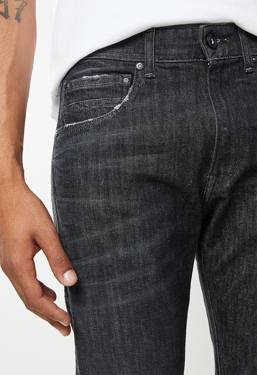 Replay - Tapered denim jeans - black