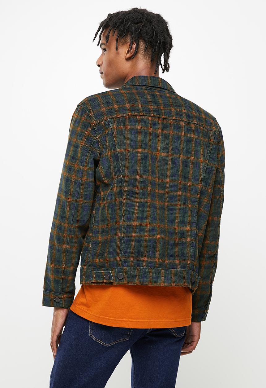 Levi’s® - The trucker jacket liliana plaid - mossy green