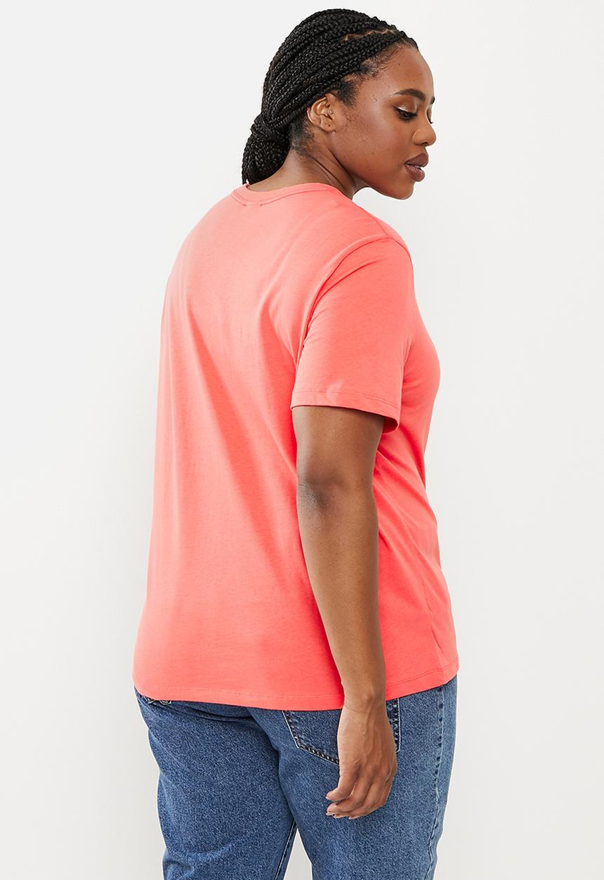 adidas Originals - Plus trefoil tee - semi turbo
