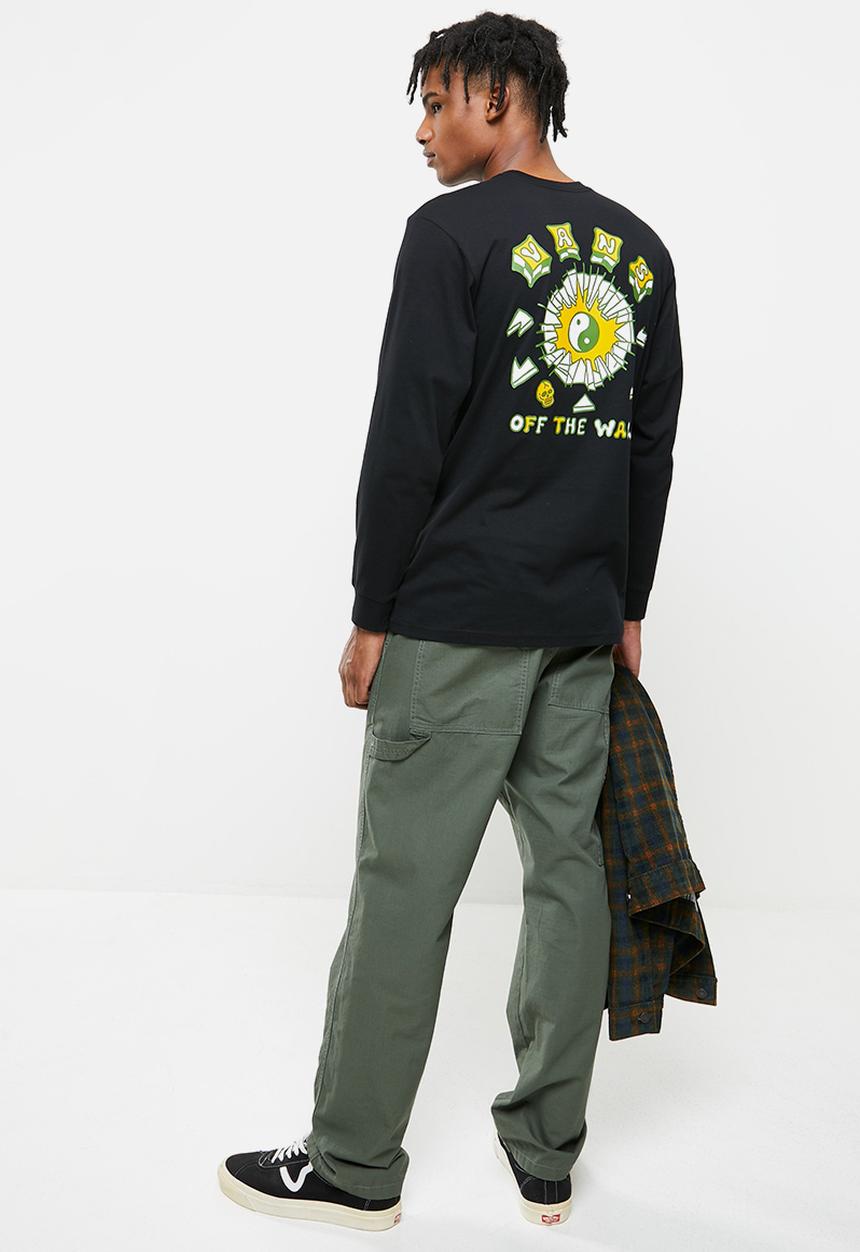 Vans - Shattered balance long sleeve - black