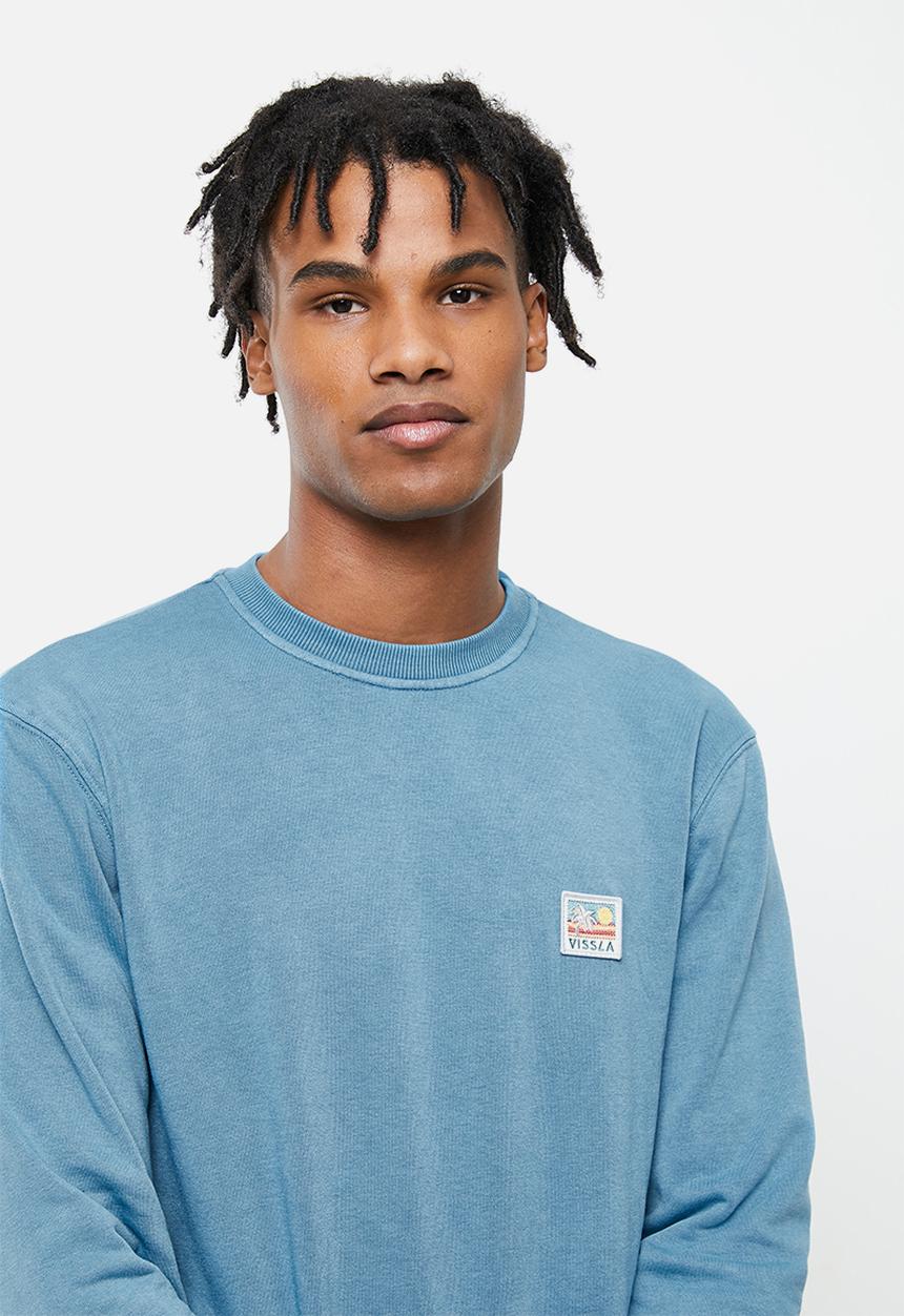 Vissla  - Solid sets eco crew - heritage blue