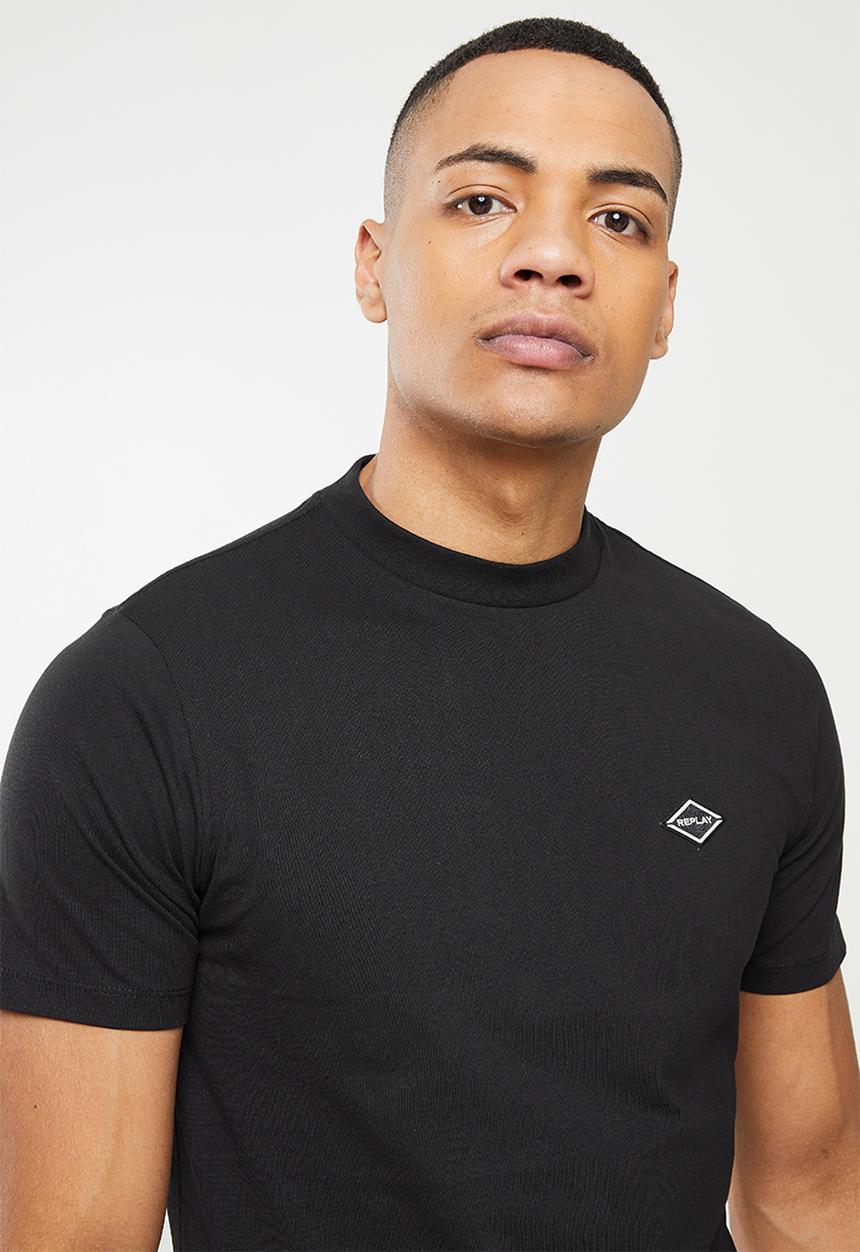 Replay - Essential logo tee - black