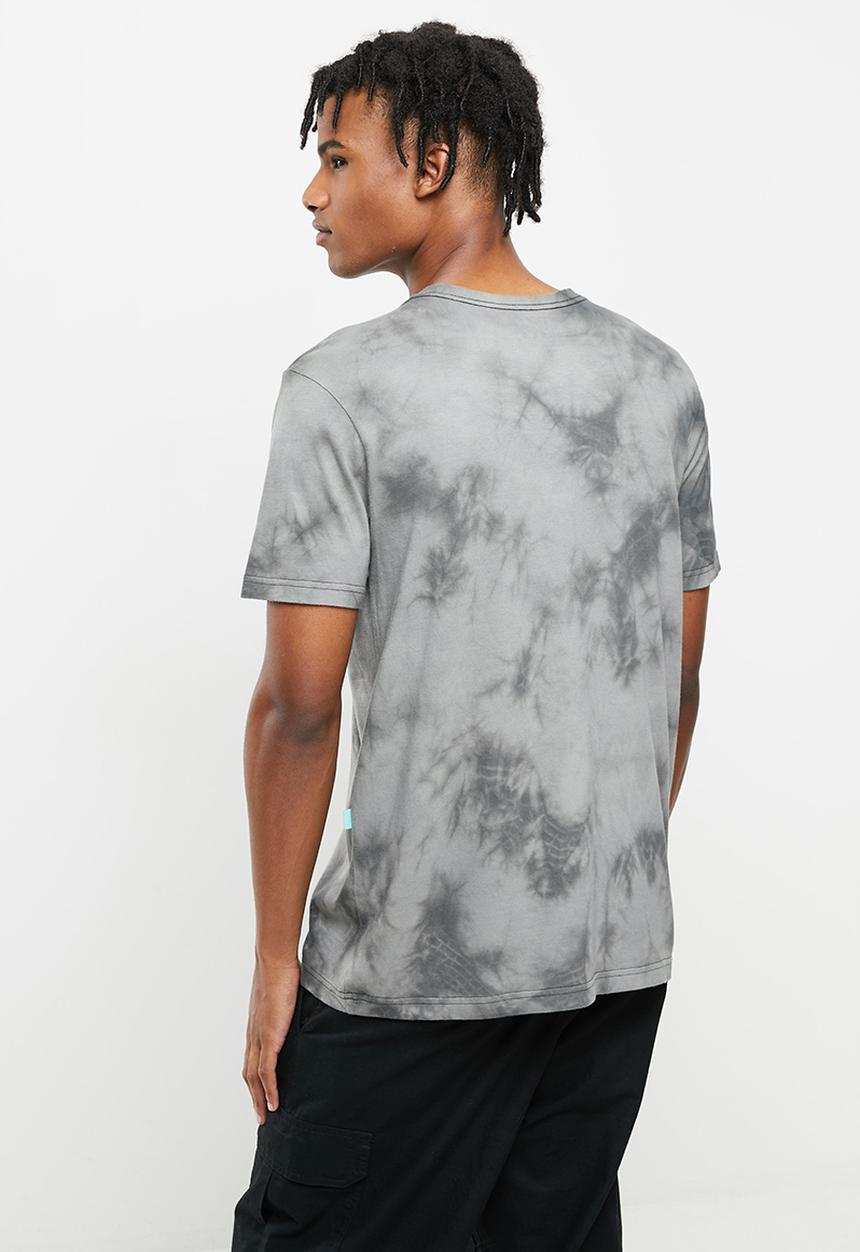 Vissla  - Fillmore tie dye short sleeve pocket tee - phantom tie dye