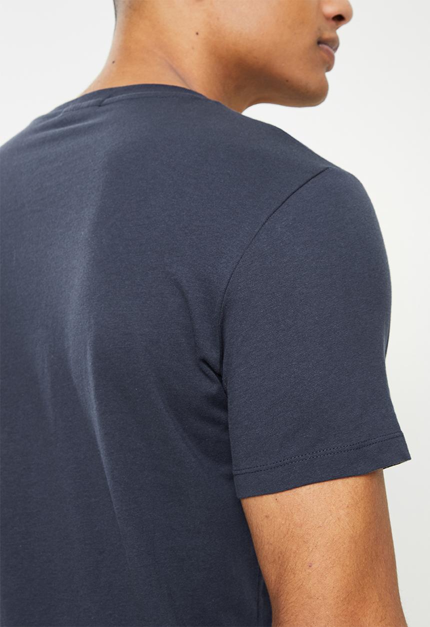 Replay - Replay logo tee - navy