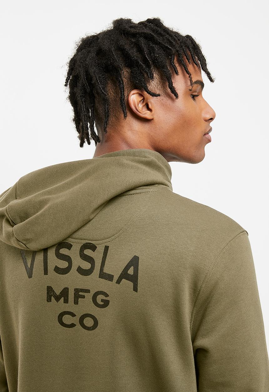 Vissla  - Coastal 2 po hoodie - military
