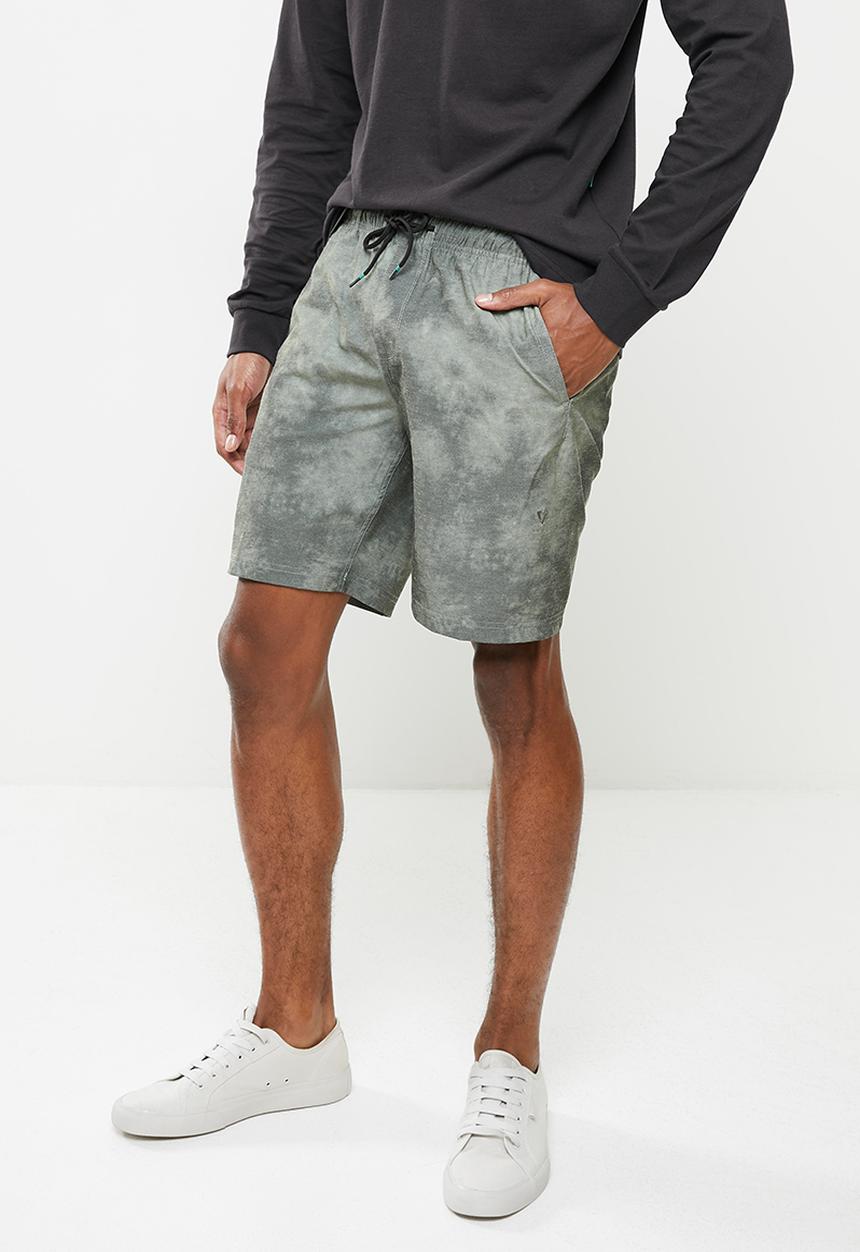Vissla  - Hemp no see ums eco 18" elastic walkshort - military wash