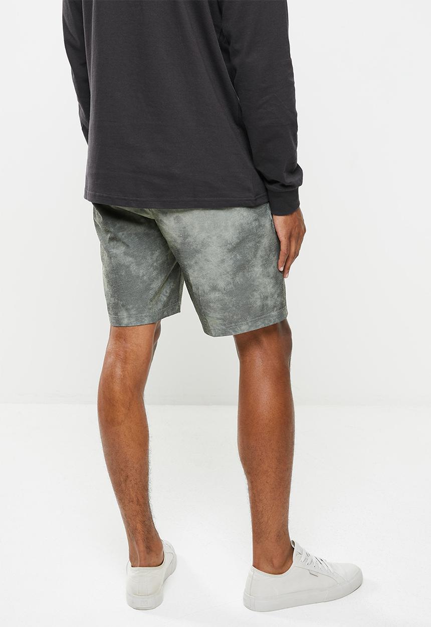Vissla  - Hemp no see ums eco 18" elastic walkshort - military wash
