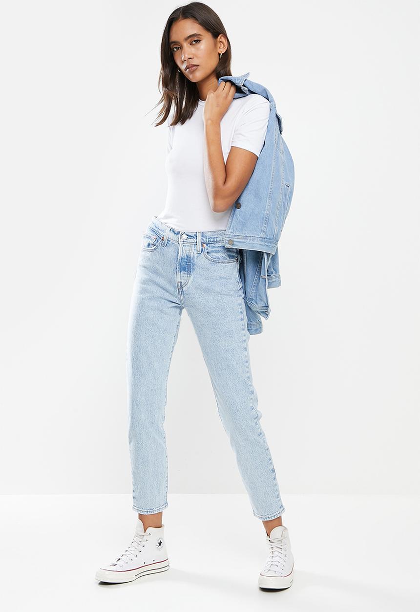 Levi’s® - Wedgie icon fit samba gap jeans - light blue