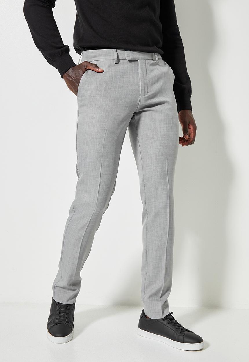 Superbalist - Charlie slim fit trouser - mid grey