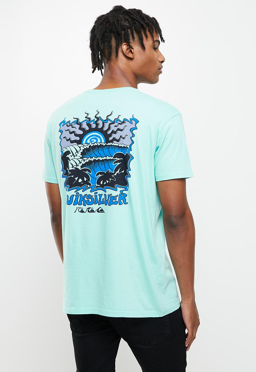 Quiksilver - High as hope short sleeve - blue