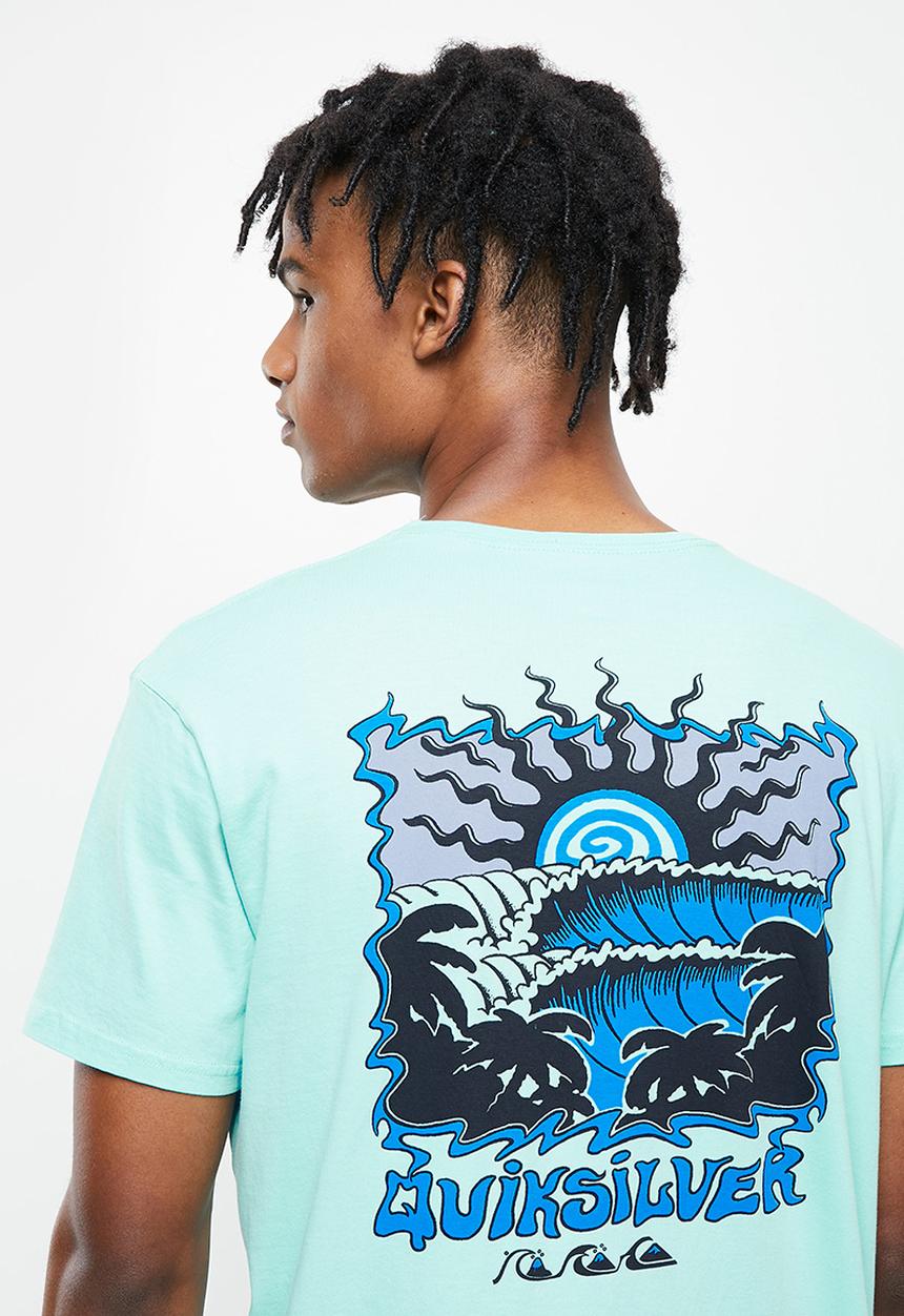 Quiksilver - High as hope short sleeve - blue