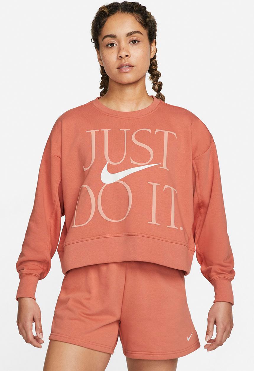 Nike - W nk df gx get fit fc cw 12 m - madder root