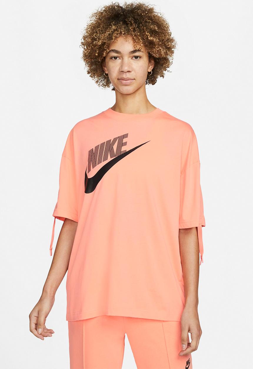 Nike - W nsw ss top dnc - crimson bliss