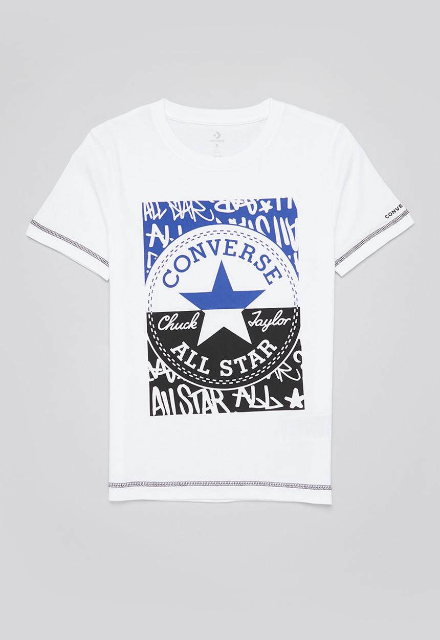 Converse - Cnvb untilited short sleeve T-shirt - white