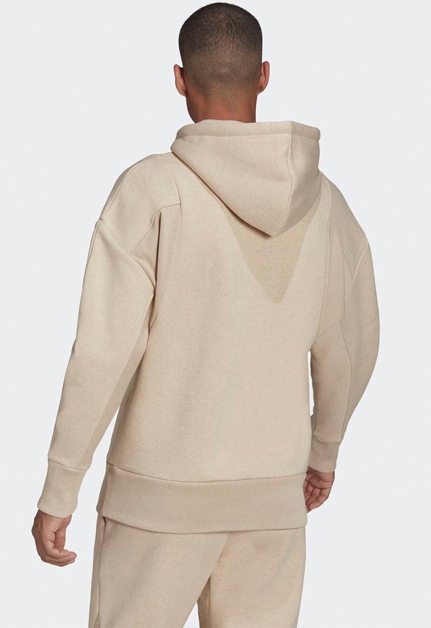 adidas Performance - Botanically Dyed Hoodie- Botanic Beige Melange