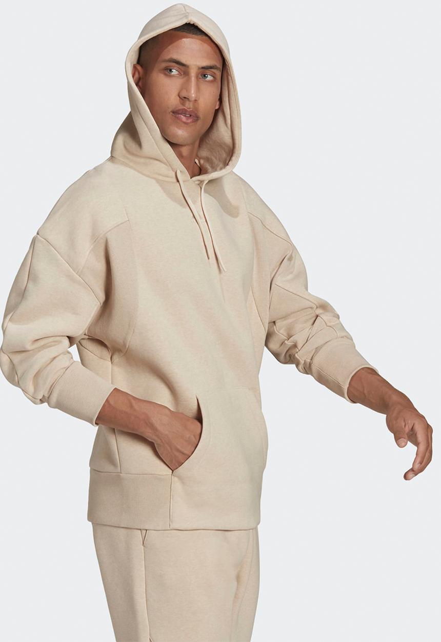 adidas Performance - Botanically Dyed Hoodie- Botanic Beige Melange
