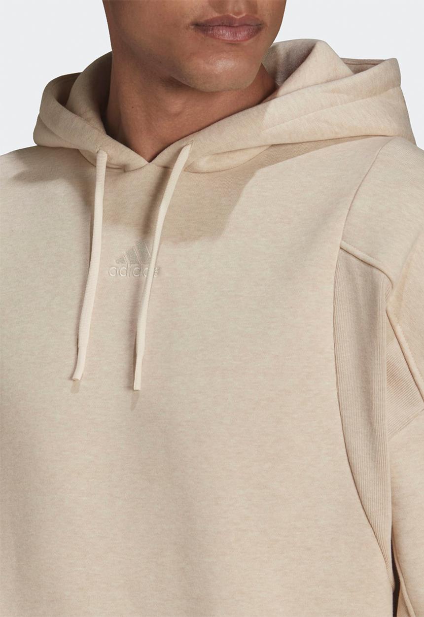 adidas Performance - Botanically Dyed Hoodie- Botanic Beige Melange