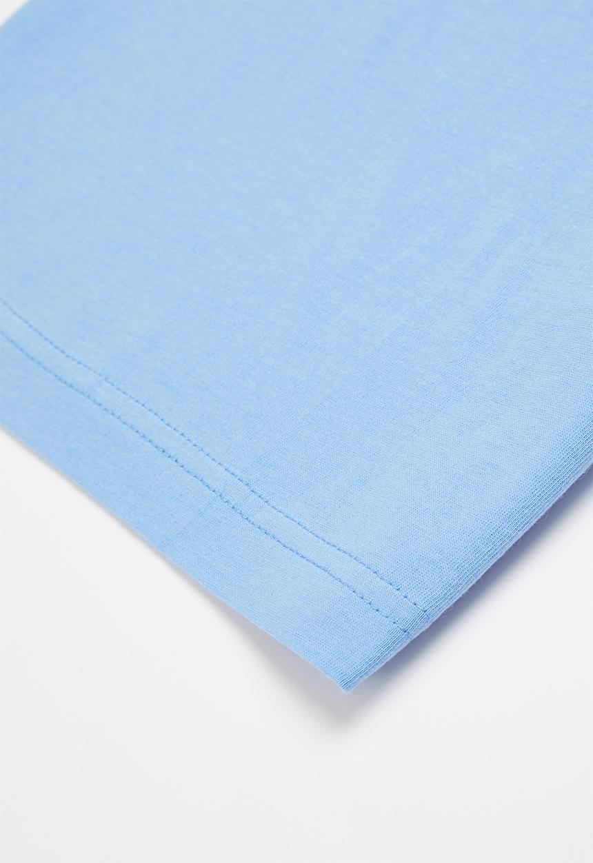 Nike - Nkb jdi swoosh split tee - university blue