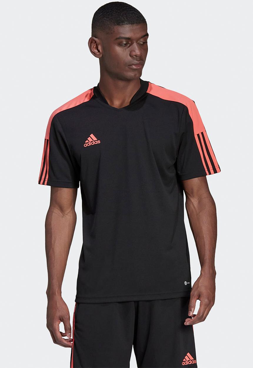 adidas Performance - Tiro Essentials Jersey  - Black/Semi turbo